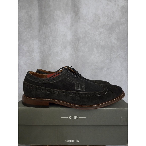 Stacy Adams Marligan Men\'s Size 9.5 M – Dark Gray Casual Dress‎ Shoes (#C5) main image 5